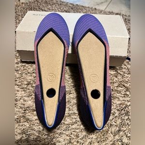 Rothy’s NEW Metallic Lilac Flat 8.5